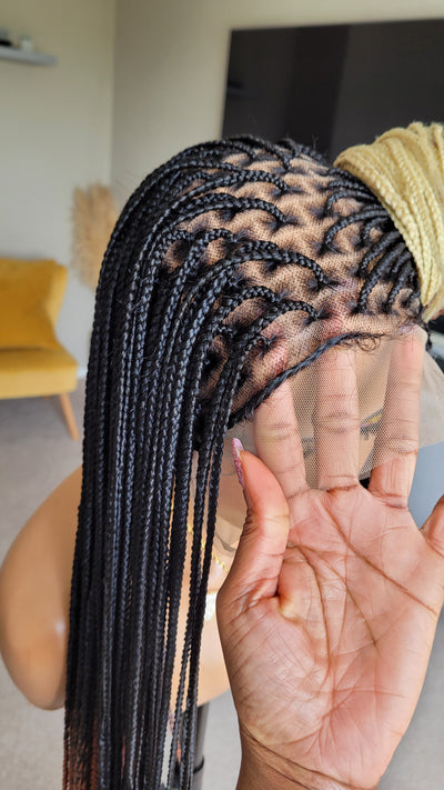 Knotless braided wig 3 tone