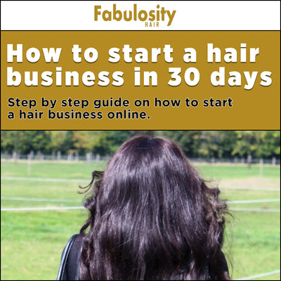 How to start a hair extensions business (E-book)