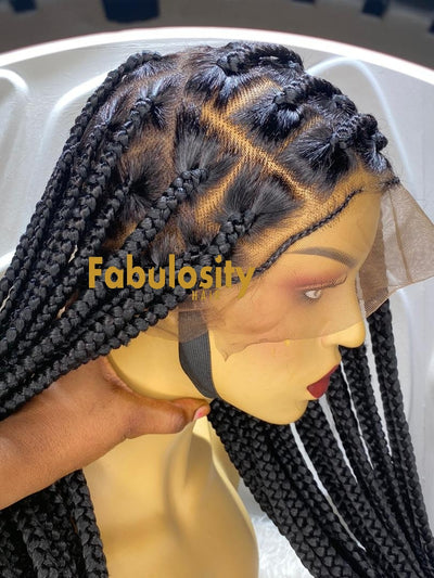Knotless braided wig Medium cut (Davina)