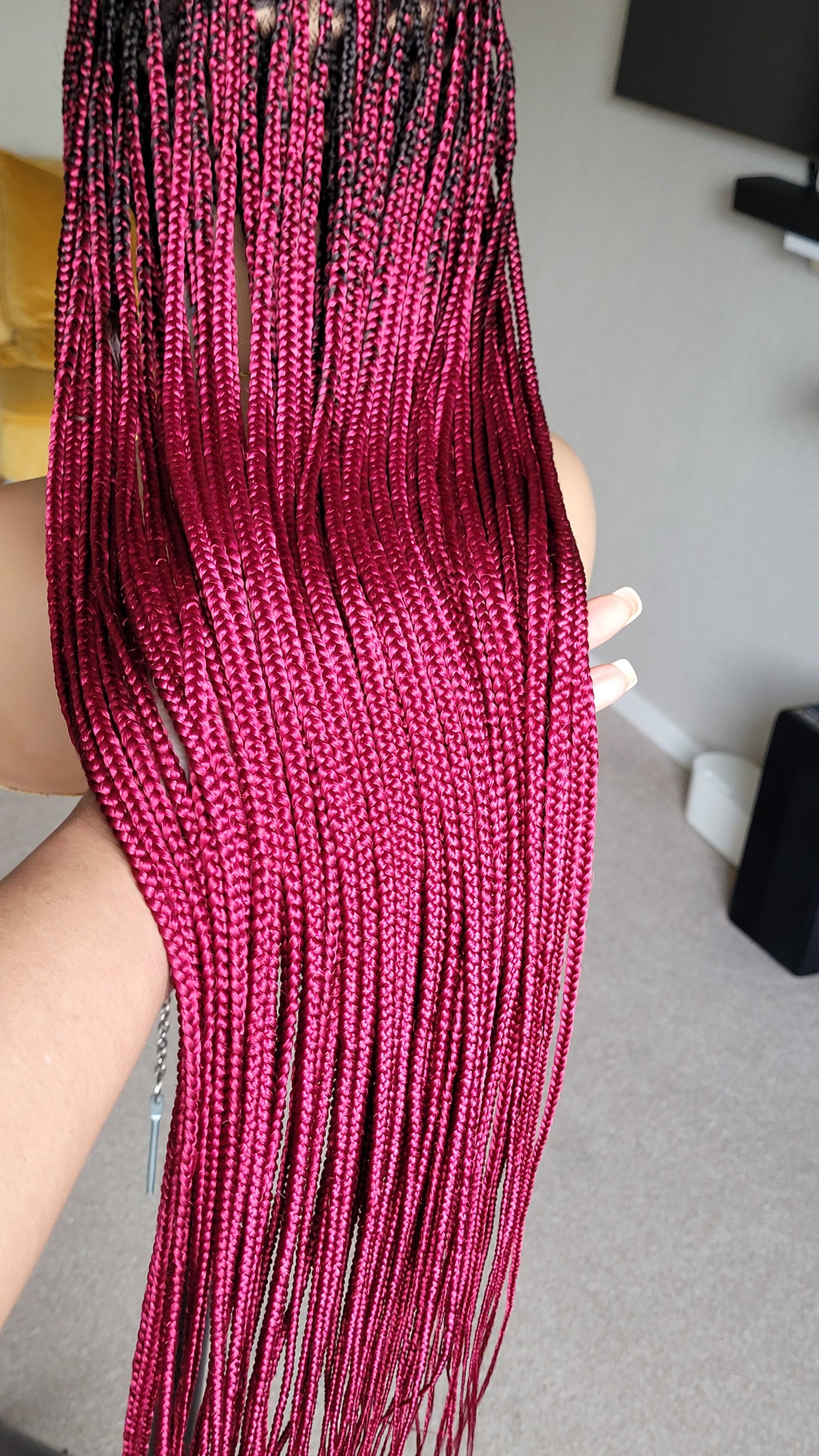 SALE OMBRE BURGUNDY