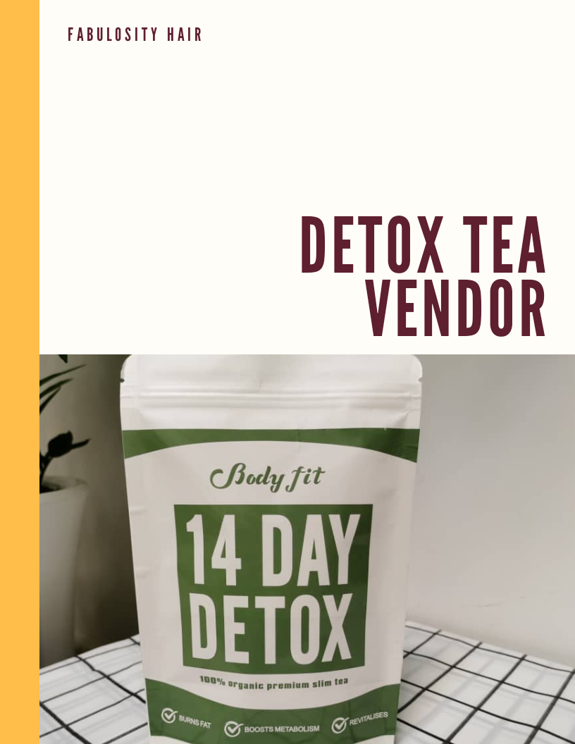 Detox tea Vendor