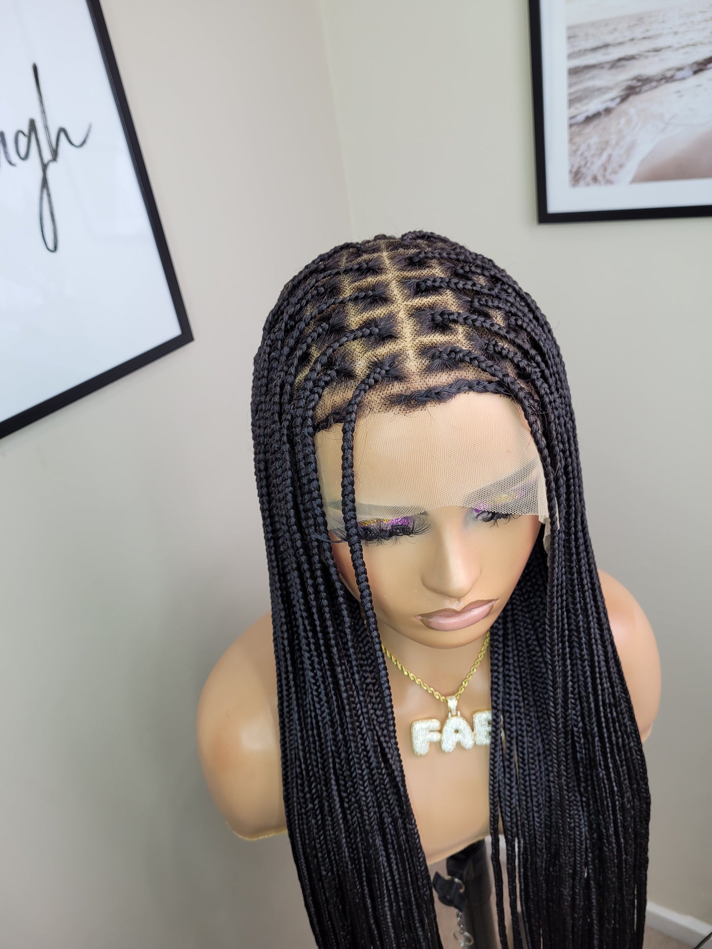 Knotless braided wig Ready to Ship