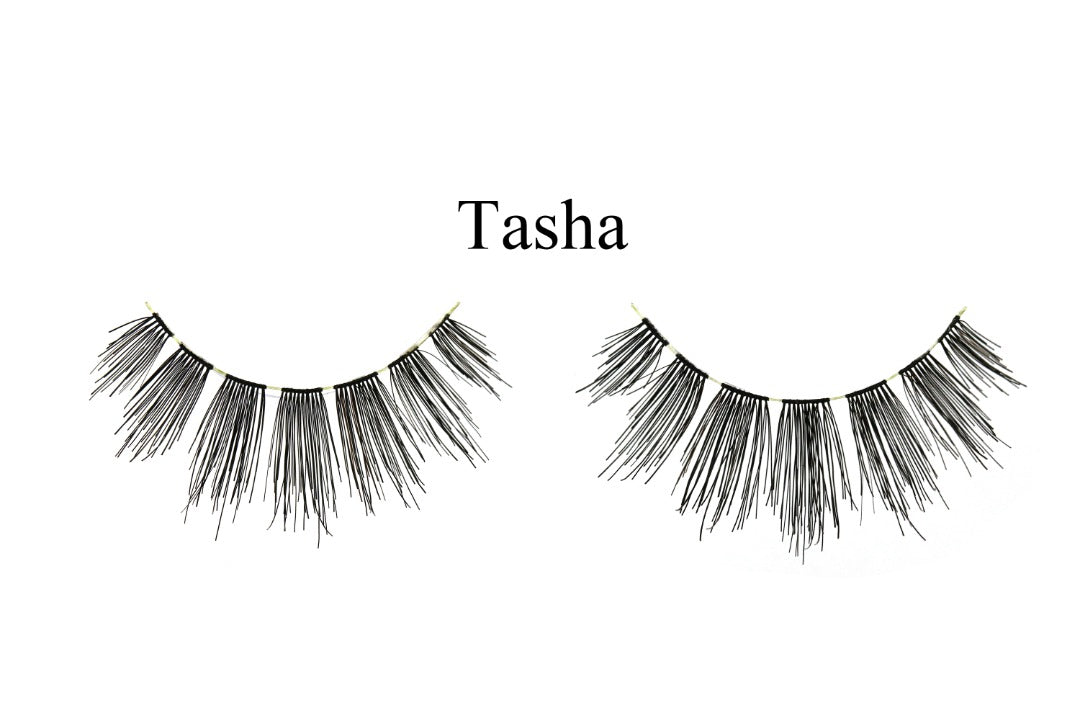 Tasha human hair lashes