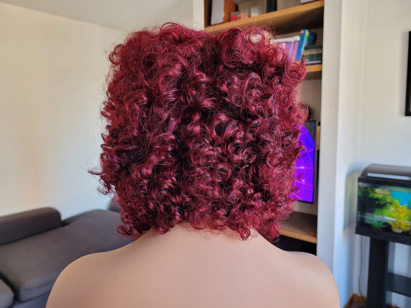 Rosie curls human hair  (Burgundy)
