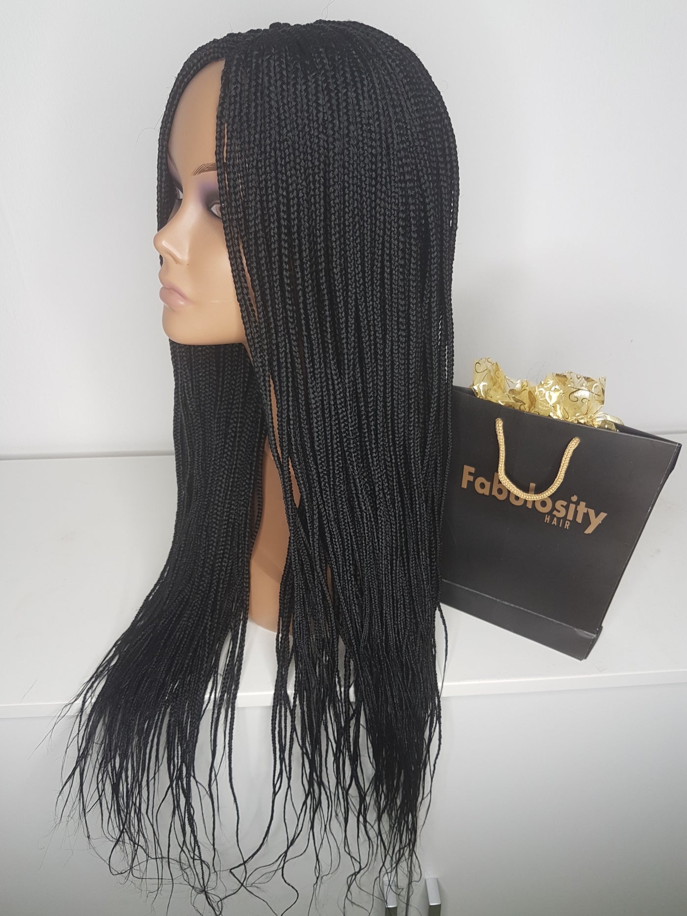 Box braided wig (Closure)