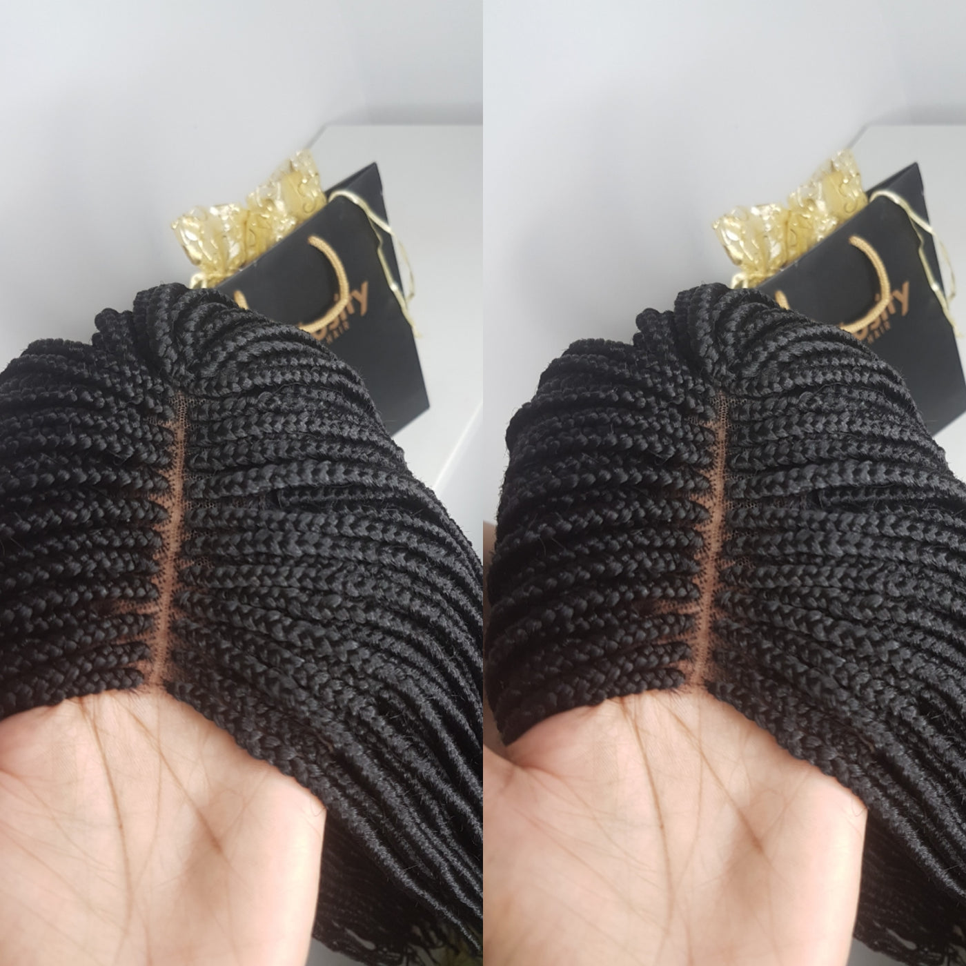 Box braided wig (Closure)