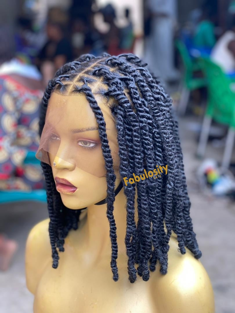 Twist Locs braided wig