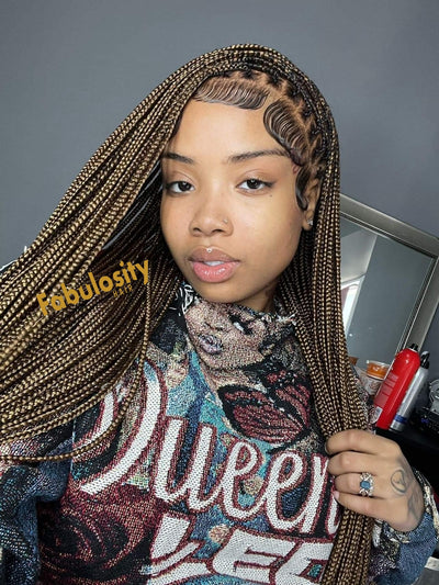 Knotless braided wig in Beyonce colour