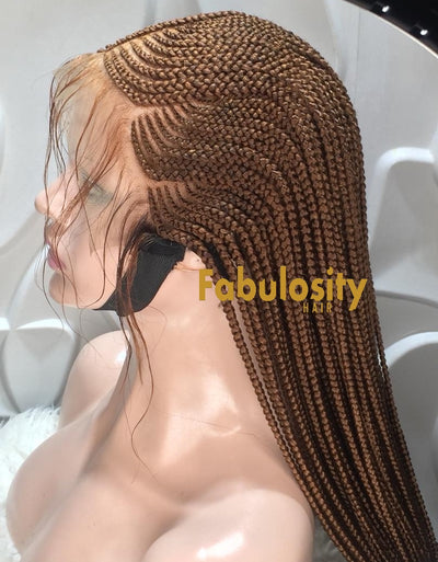 Cornrow frontal braided wig (Imelda)