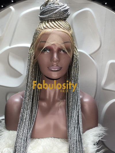 Cornrow full lace wig (Sheila) 51 and 56