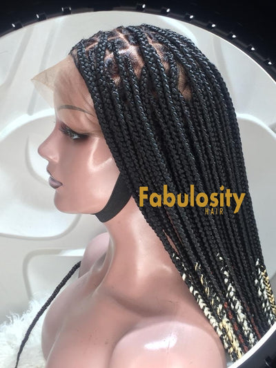 Knotless braided wig Ombre (Davina)