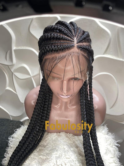 Full lace braided wig (Marsha)