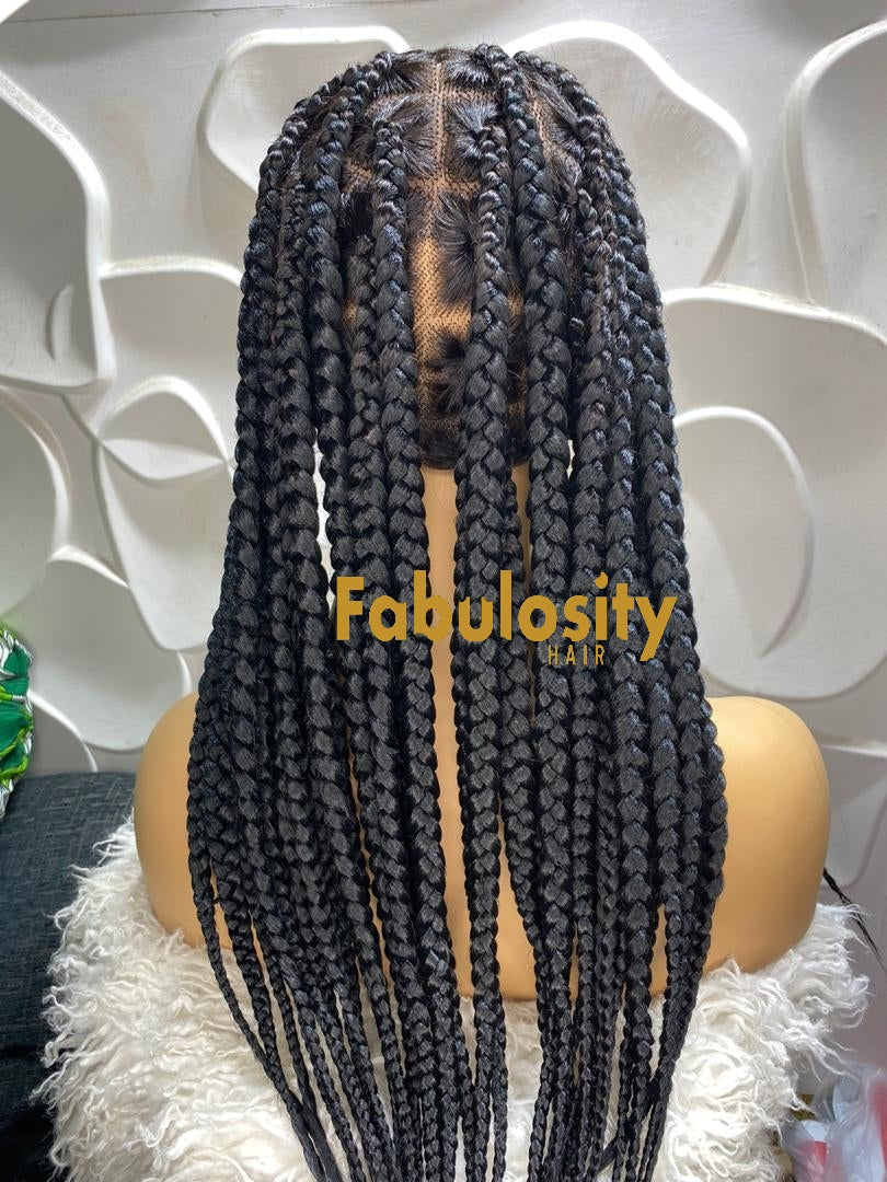 Knotless Box braided wig Jumbo (Davina)