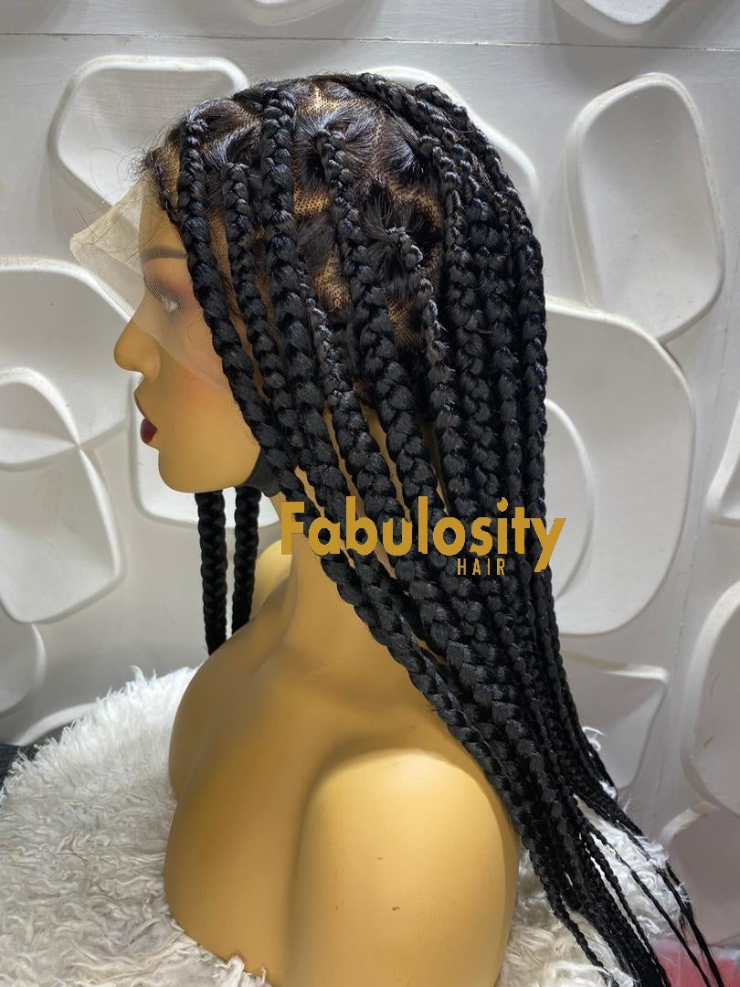 Knotless Box braided wig Jumbo (Davina)