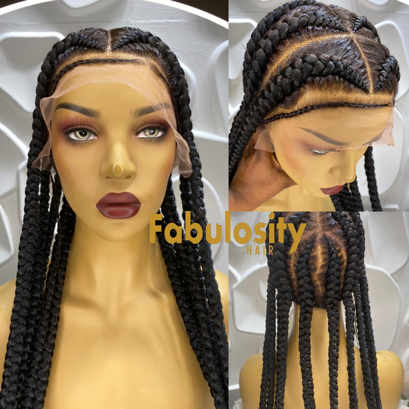Pop smoke braided wig (Pearl)