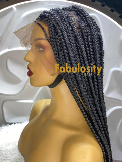 Knotless braided wig Medium cut (Davina)