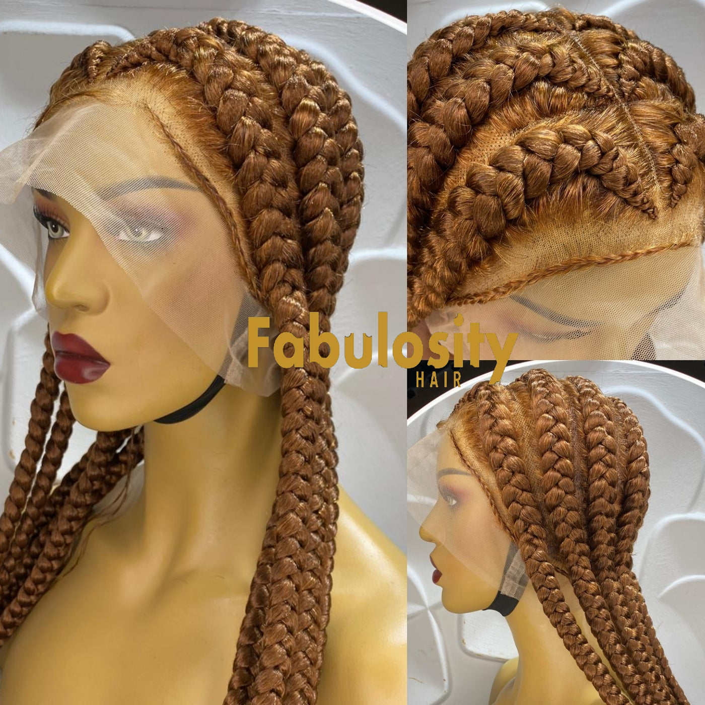 Pop smoke braids wig (Pearl 30)