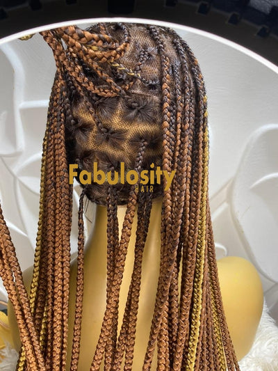 Knotless braided wig Full lace Unit (Davina 33/30/27)