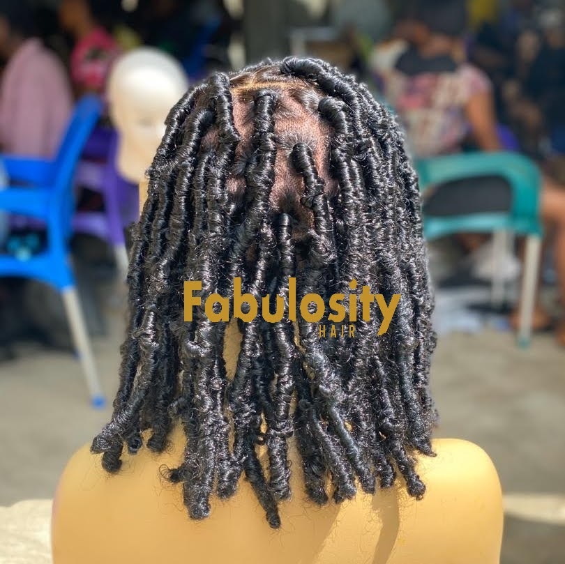 Butterfly locs full lace wig