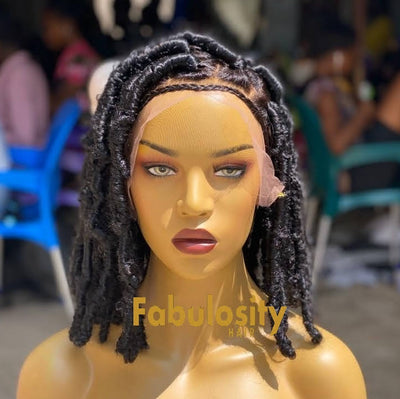 Butterfly locs full lace wig