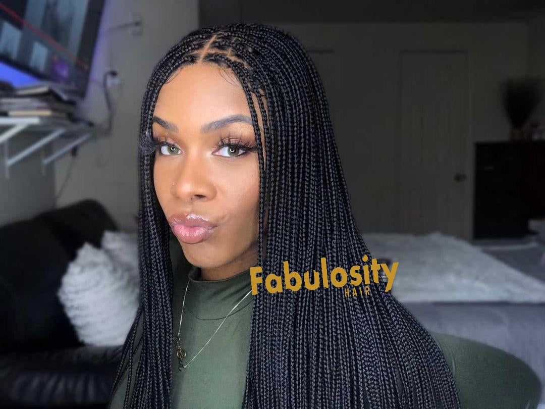 Knotless box braided wig closure – Fabulosity Hair
